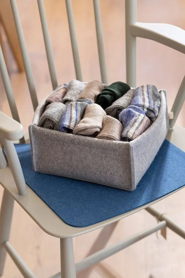 Disana - Boiled wool blanket 135×200 cm - Double-sided
