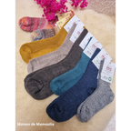 Hirsch Natur - Chaussettes épaisses enfant – 100 % laine