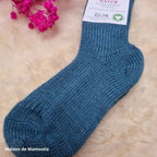 Hirsch Natur - Chaussettes épaisses enfant – 100 % laine