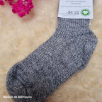 Hirsch Natur - Chaussettes épaisses enfant – 100 % laine
