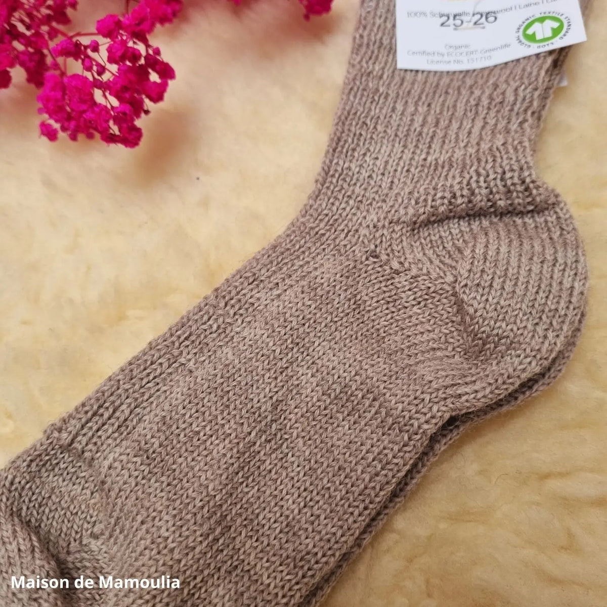 Hirsch Natur - Thick Children's Socks - 100% Wool