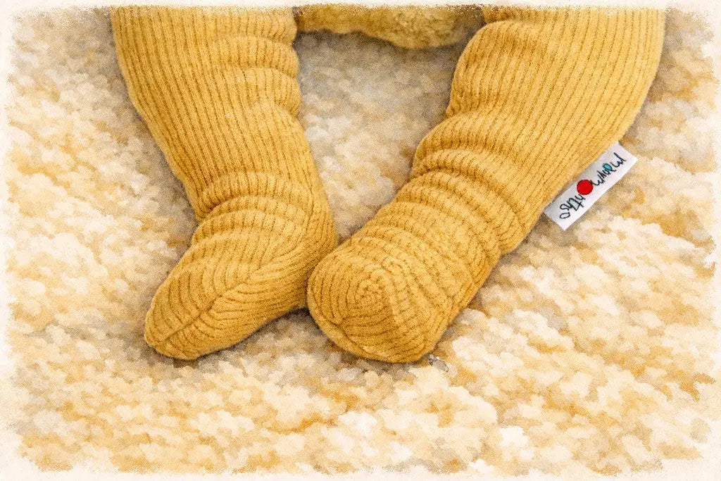 ManyMonths - Chaussons longs bébé – laine mérinos ManyMonths