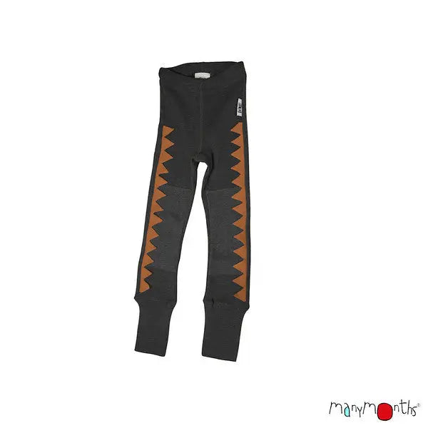ManyMonths - Legging évolutif Dino - laine mérinos ManyMonths