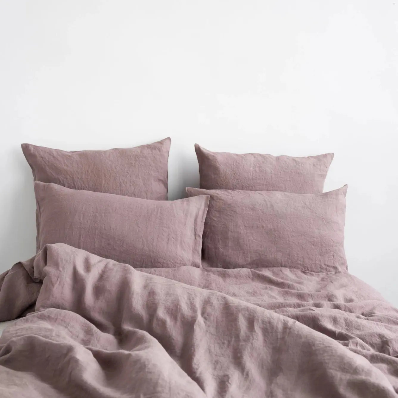 Linen Tales - Pure washed linen flat sheet