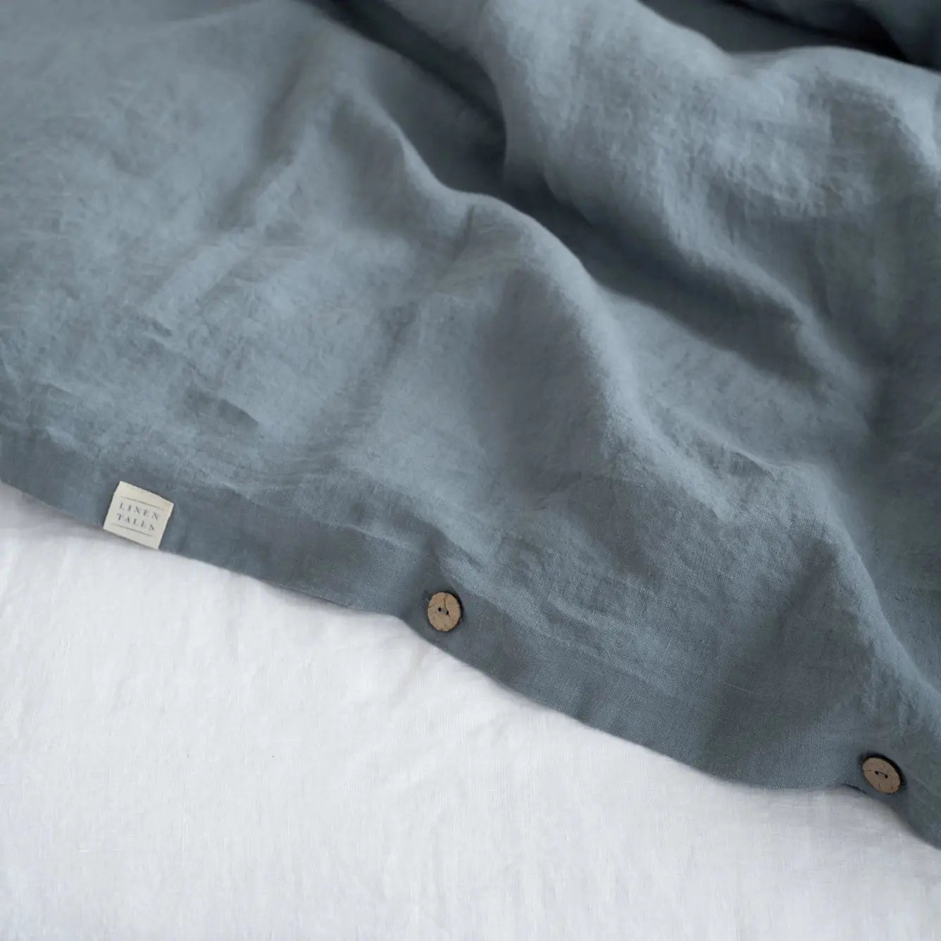 Linen Tales - Pure Washed Linen Duvet Cover