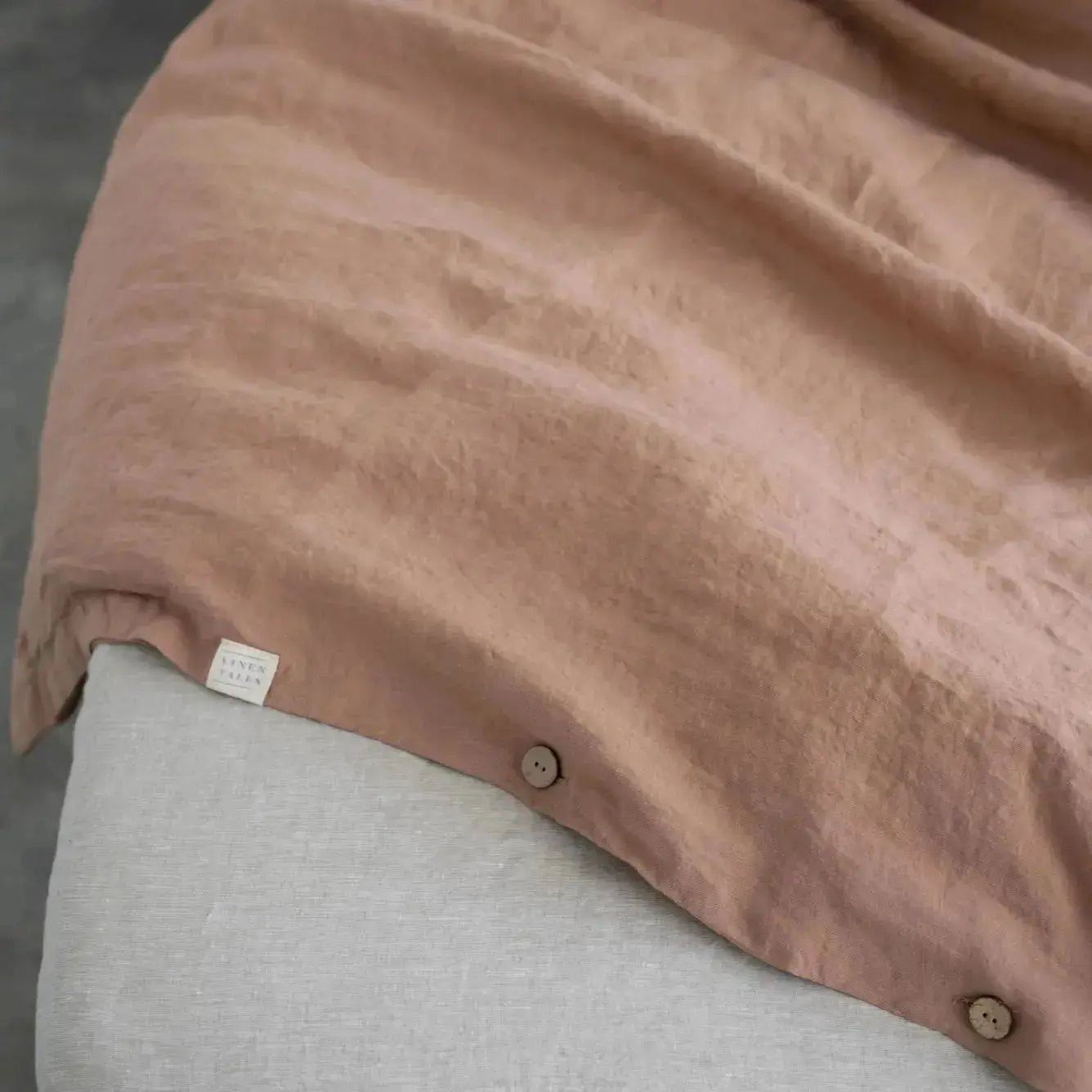 Linen Tales - Housse de couette en pur lin lavé Linen Tales