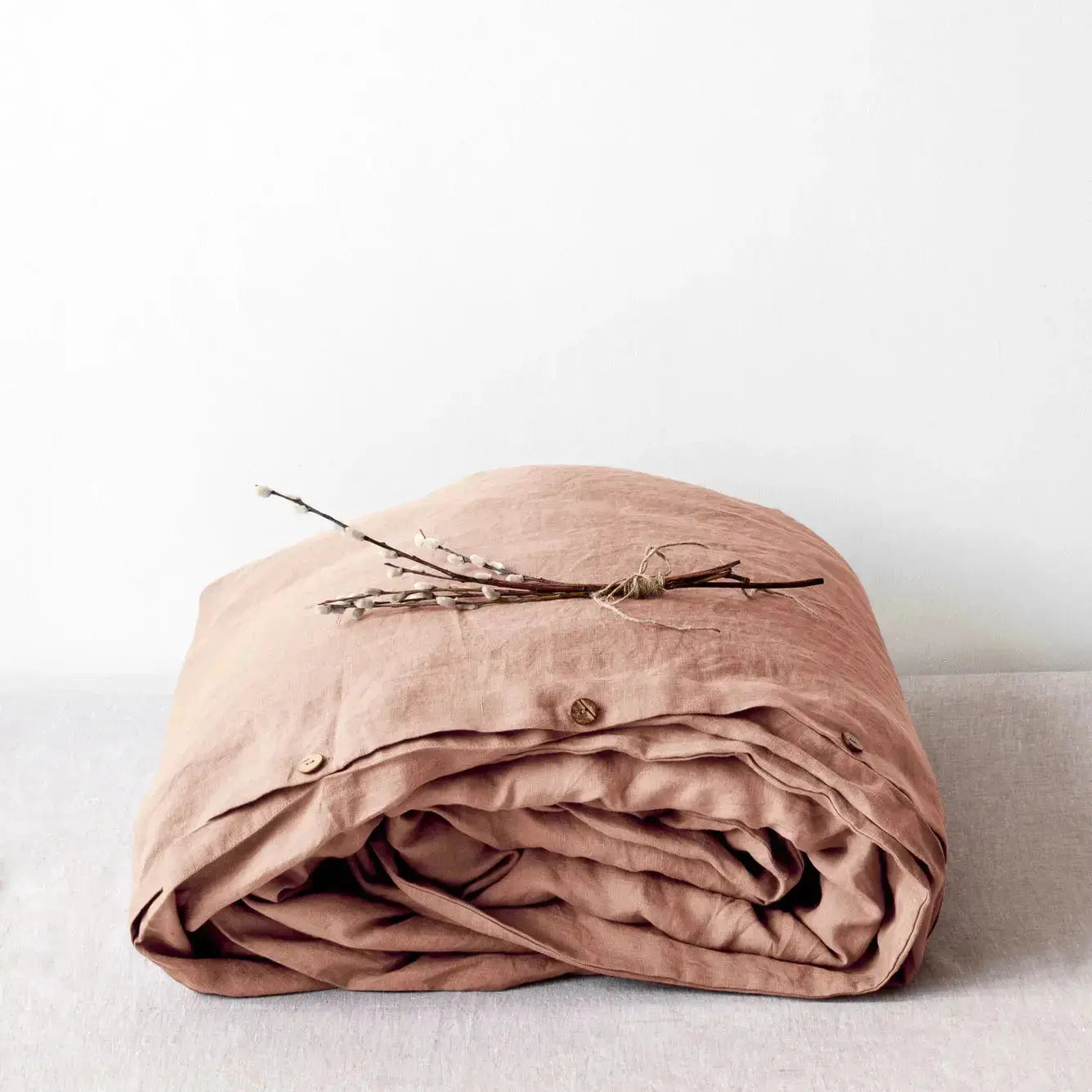 Linen Tales - Housse de couette en pur lin lavé Linen Tales