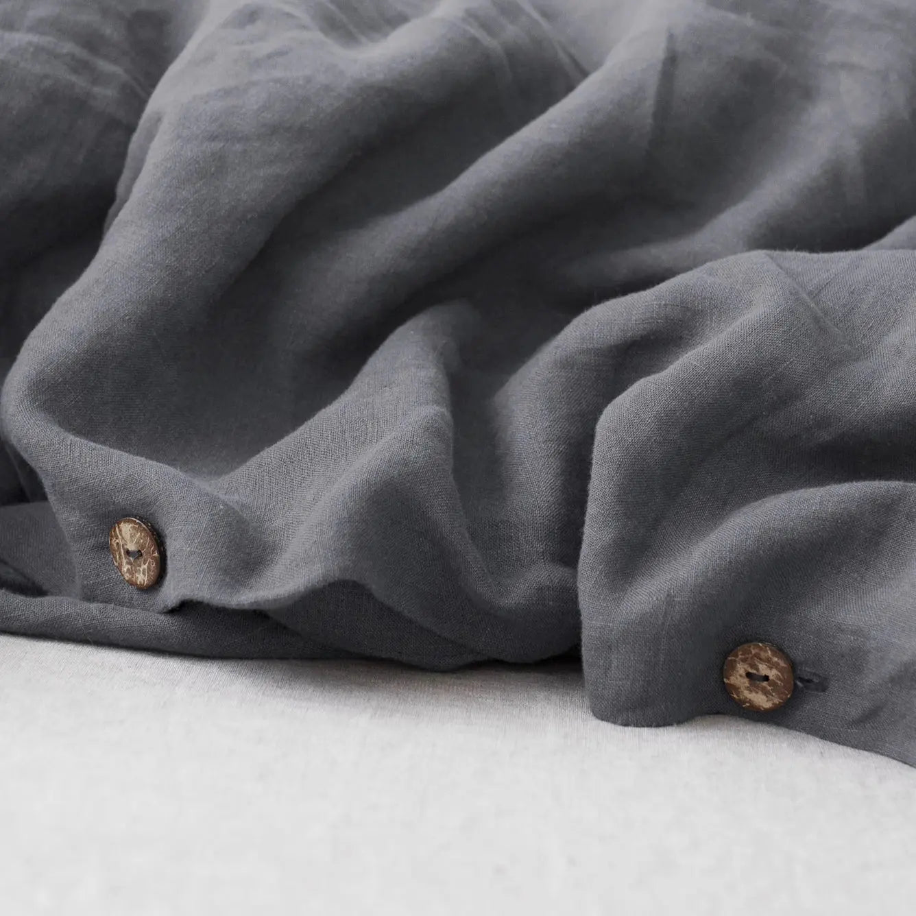 Linen Tales - Pure Washed Linen Duvet Cover