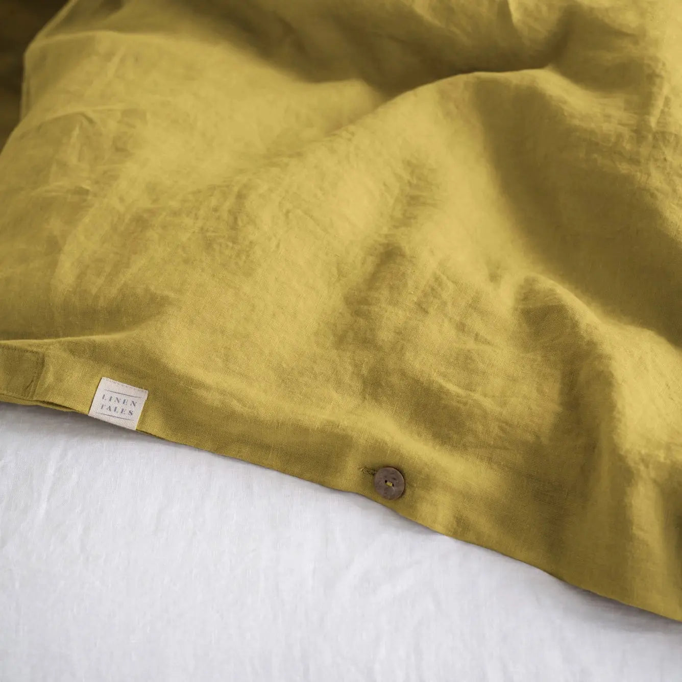 Linen Tales - Pure Washed Linen Duvet Cover