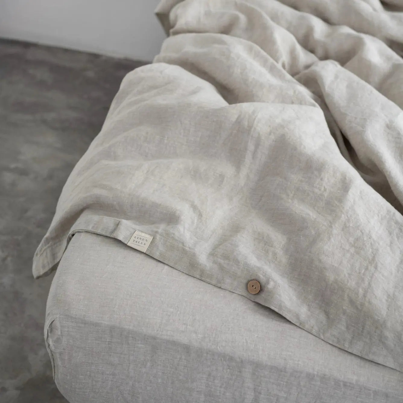 Linen Tales - Pure Washed Linen Duvet Cover