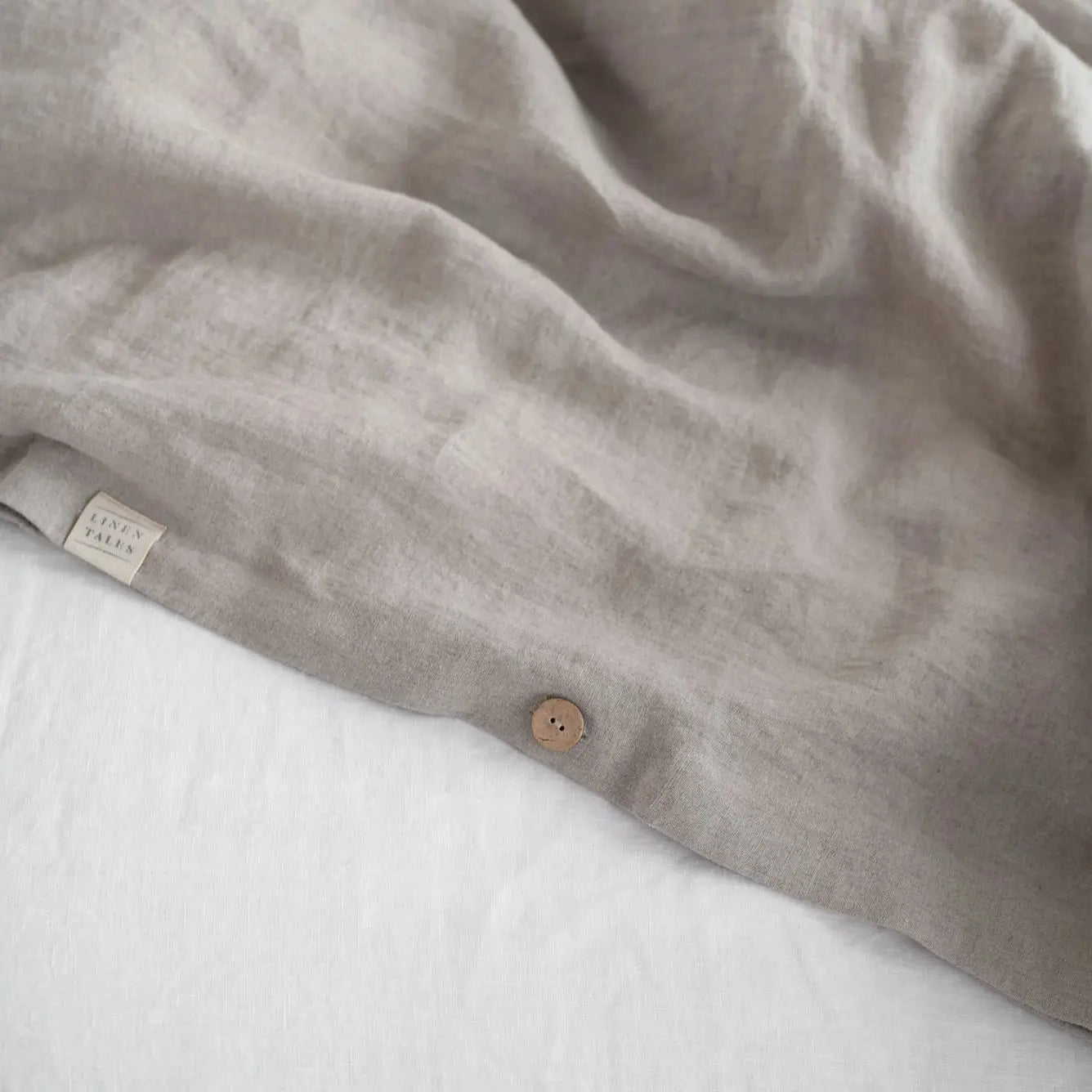 Linen Tales - Pure Washed Linen Duvet Cover