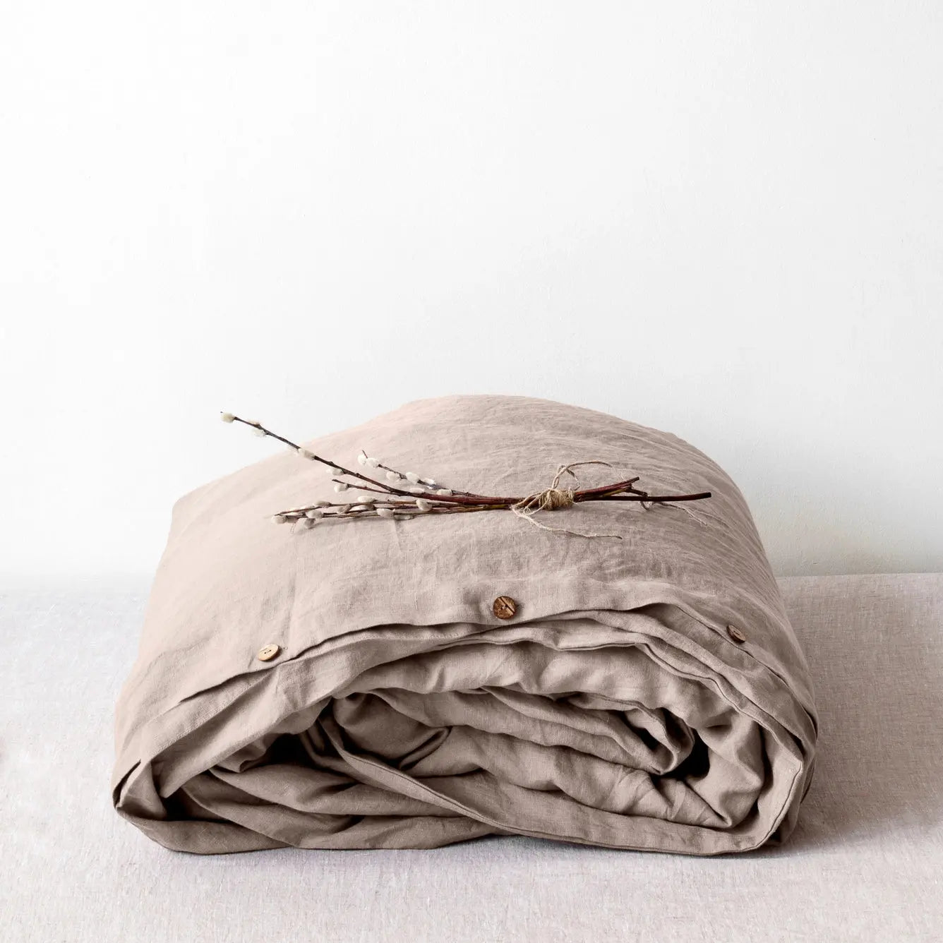 Linen Tales - Housse de couette en pur lin lavé