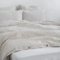 Linen Tales - Housse de couette en pur lin lavé Linen Tales