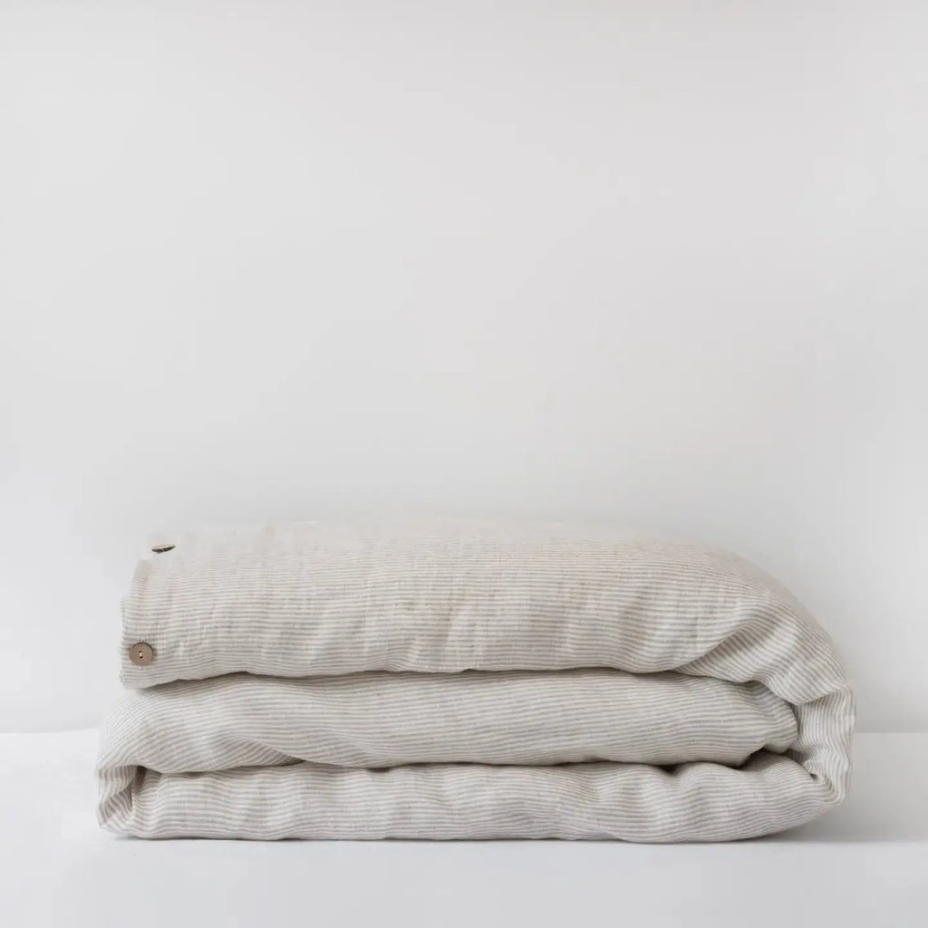 Linen Tales - Housse de couette en pur lin lavé