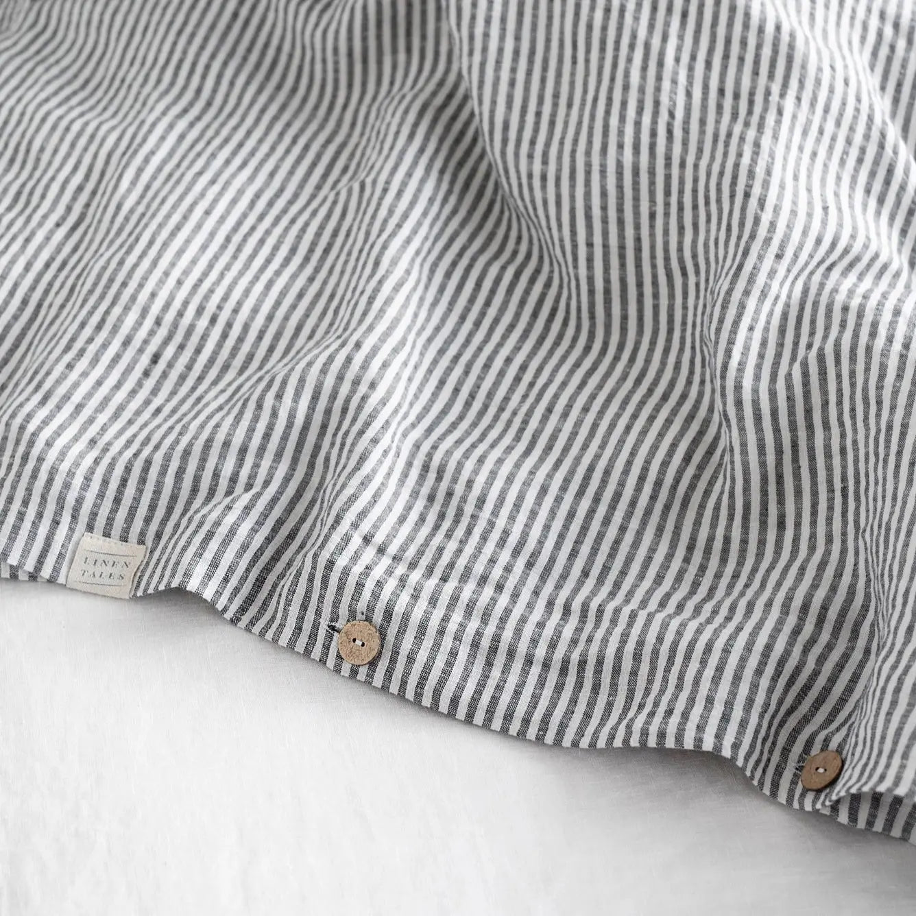 Linen Tales - Pure Washed Linen Duvet Cover