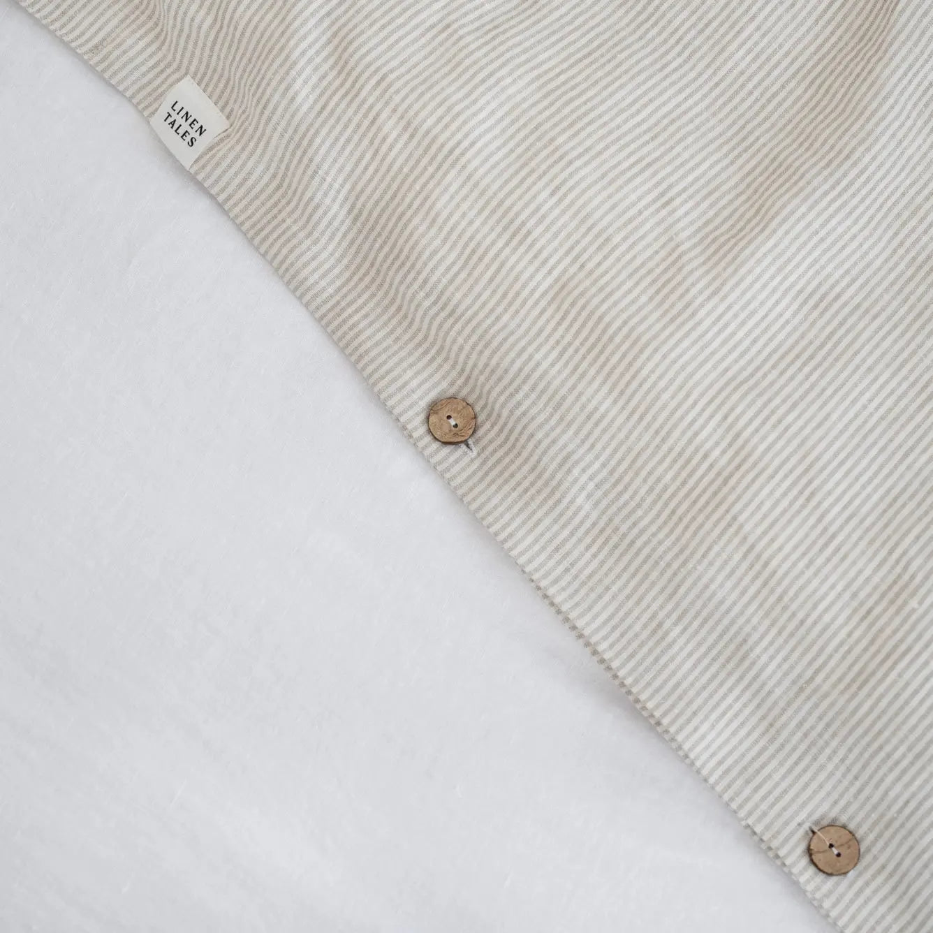Linen Tales - Housse de couette en pur lin lavé
