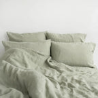 Linen Tales - Pure washed linen flat sheet