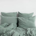 Linen Tales - Pure washed linen flat sheet