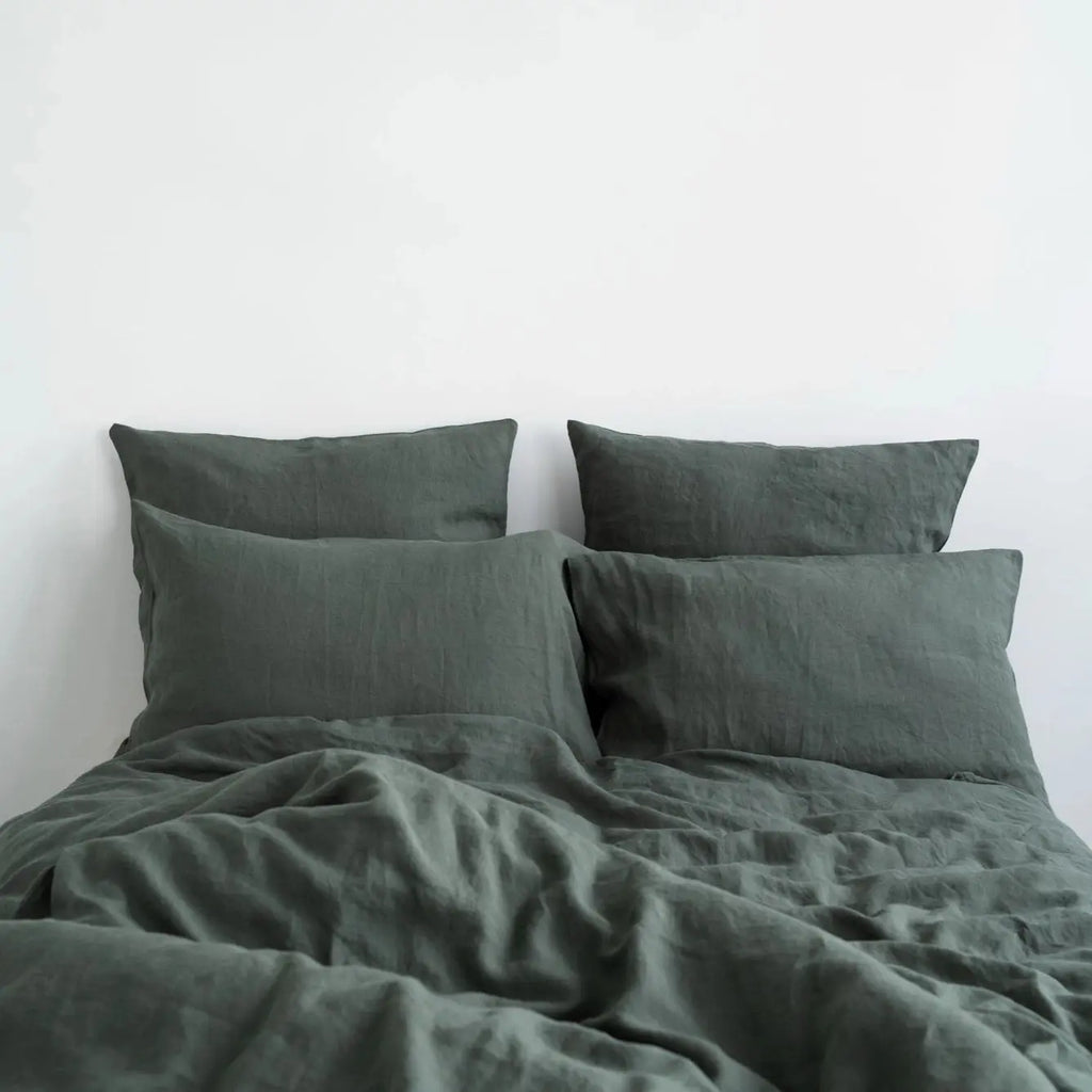Linen Tales - Pure washed linen flat sheet
