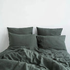 Linen Tales - Pure washed linen flat sheet