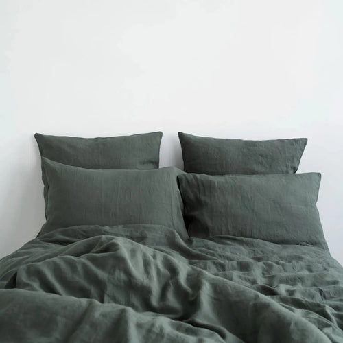 Linen Tales - Drap plat en pur lin lavé