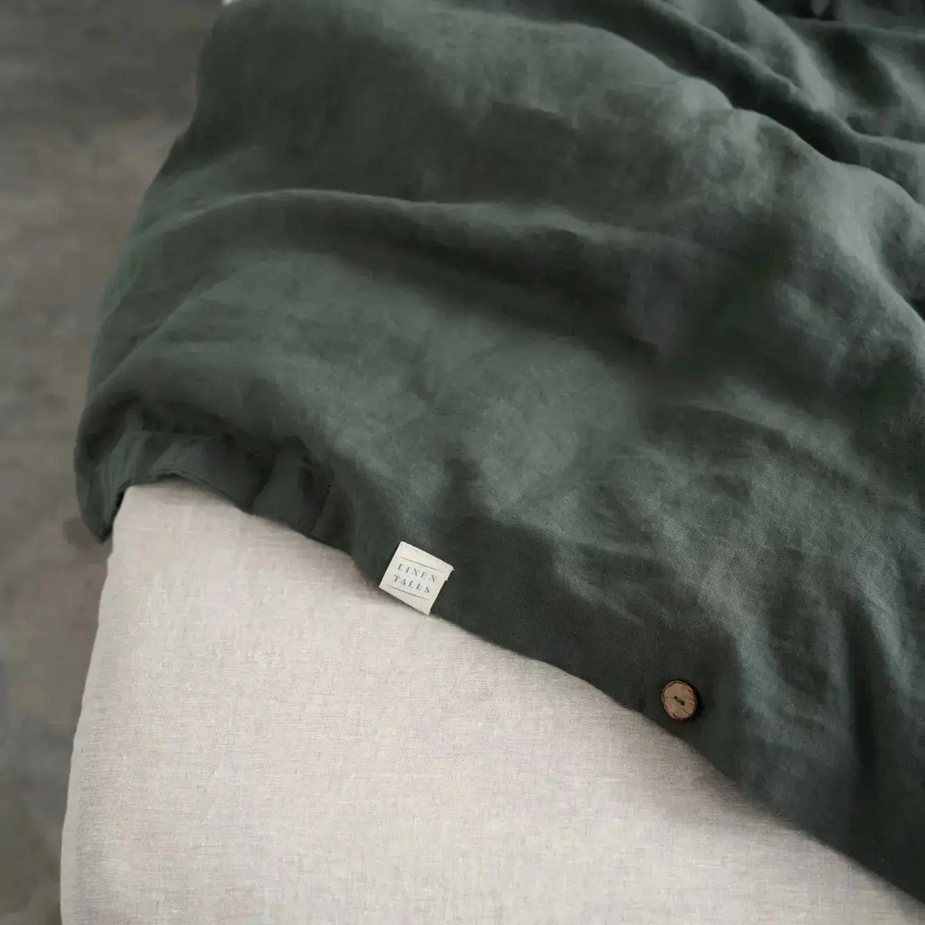Linen Tales - Housse de couette en pur lin lavé Linen Tales