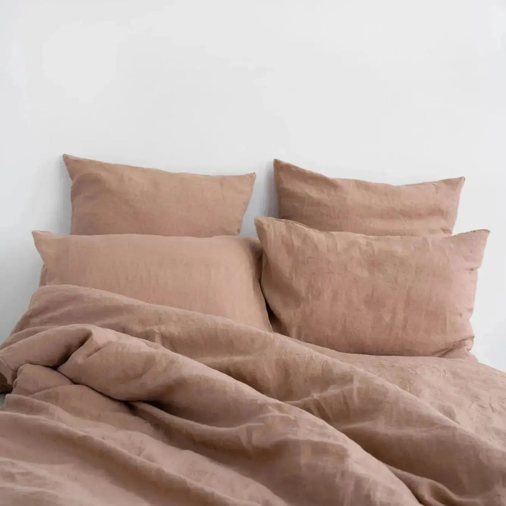 Linen Tales - Pure washed linen flat sheet