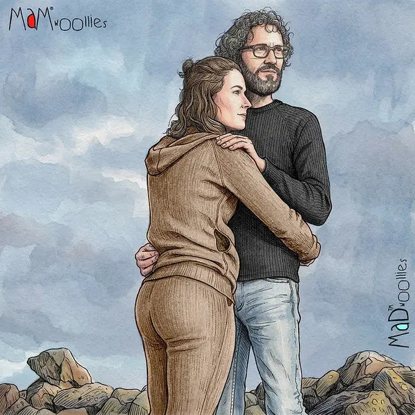MaD - T-shirt homme et ado - laine mérinos MaM