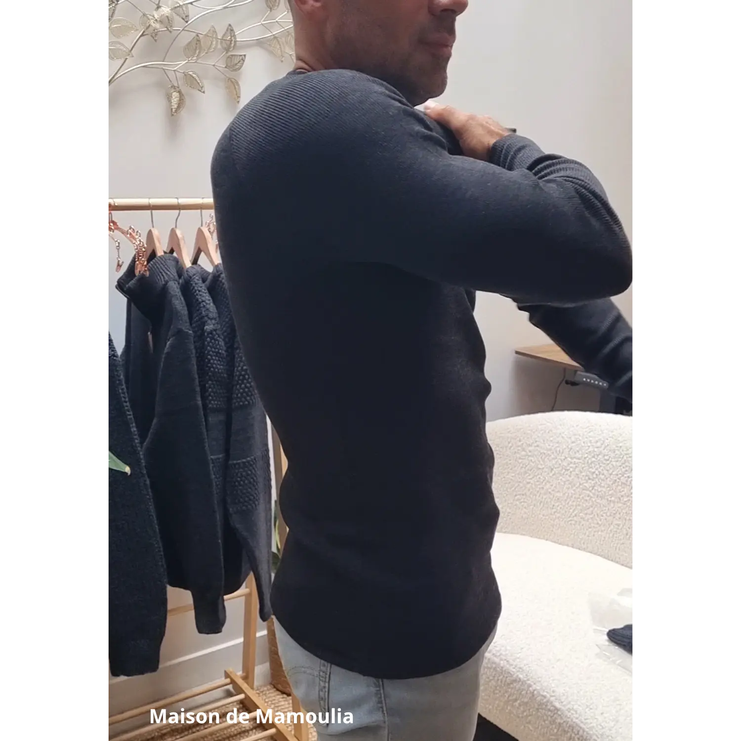 MaD - T-shirt homme et ado - laine mérinos MaM