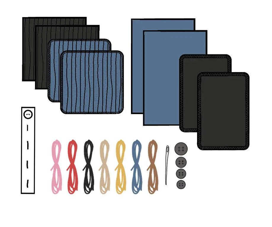 ManyMonths - Kit de réparation pour vêtements en laine MaM