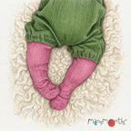 ManyMonths - Chaussons longs bébé – laine mérinos ManyMonths