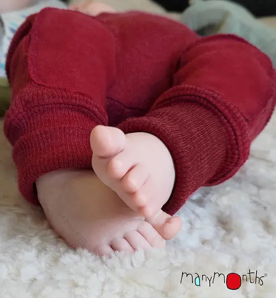 ManyMonths - Pantalon bébé Joggers - laine mérinos ManyMonths