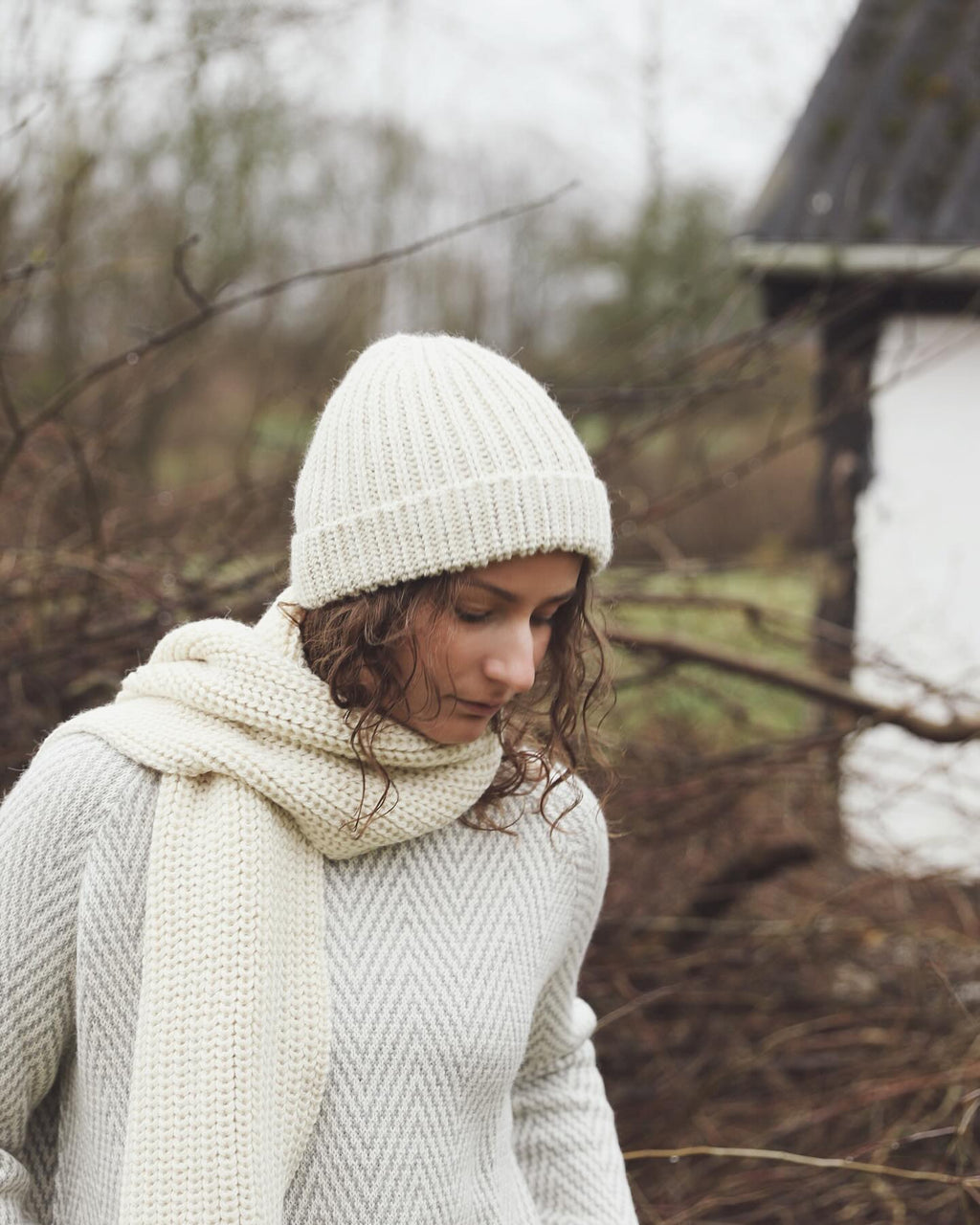 Esencia - Écharpe en pur alpaga