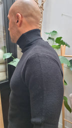 Ivanhoe - Pull homme col roulé Tolken – laine mérinos