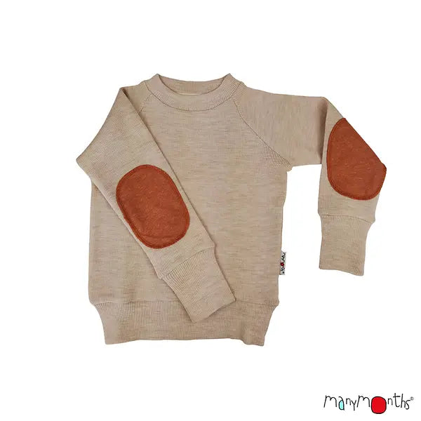 ManyMonths - Pull évolutif – en laine mérinos ManyMonths