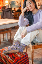 Fuza Wool - Chaussons montants femme Queen en laine d’agneau