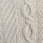 Fisherman - Pull homme Aran traditionnel, pure laine Geelong (agneau)