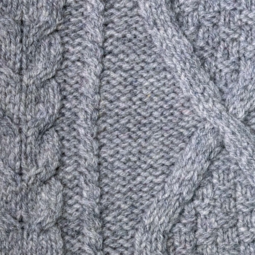 Fisherman - Pull homme Aran traditionnel, pure laine Geelong (agneau)