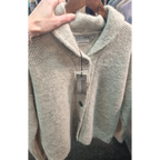 Fisherman - Cardigan femme en alpaga et laine Highland