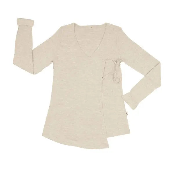 MaM - Wrap cardigan cache-cœur - laine mérinos MaM