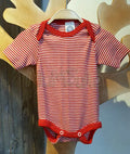 Cosilana - Body bébé manches courtes, laine-soie Cosilana