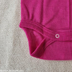 Cosilana - Body bébé manches courtes, laine-soie Cosilana