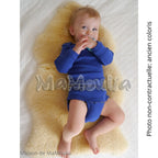 ManyMonths - Body/shirt évolutif 2 en 1 - pure laine mérinos ManyMonths