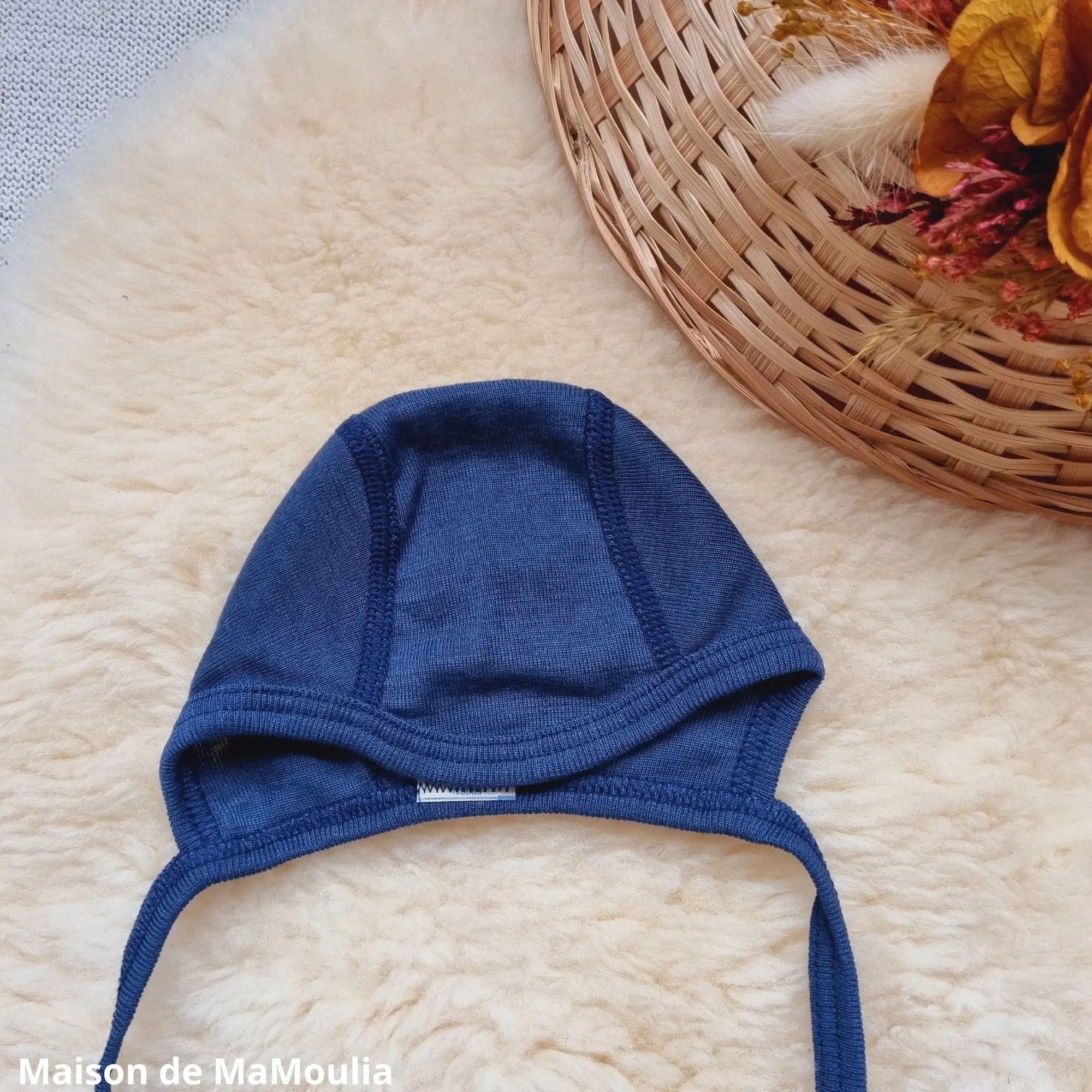 Cosilana - Bonnet bébé, laine-soie Cosilana