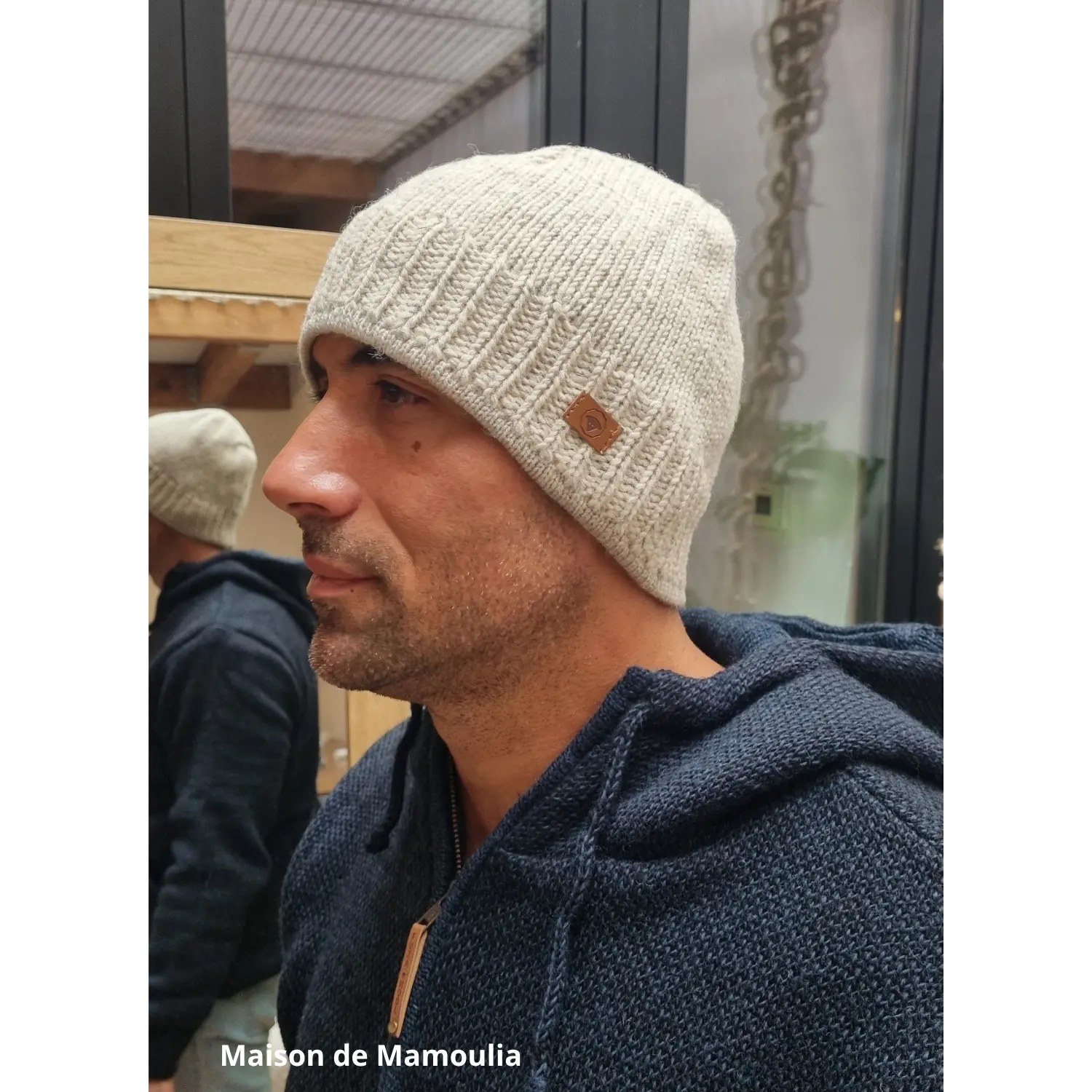 Fuza Wool - Hoody homme Dai laine mérinos doublé Fuza Wool
