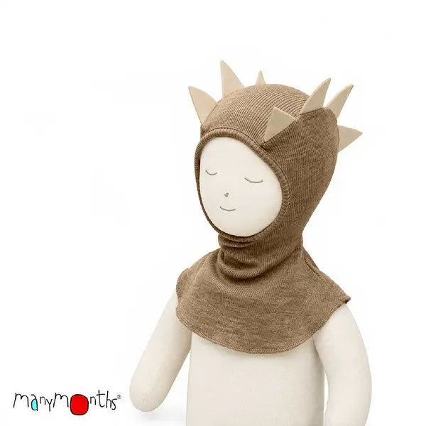ManyMonths - Cagoule évolutive – laine mérinos - Dino