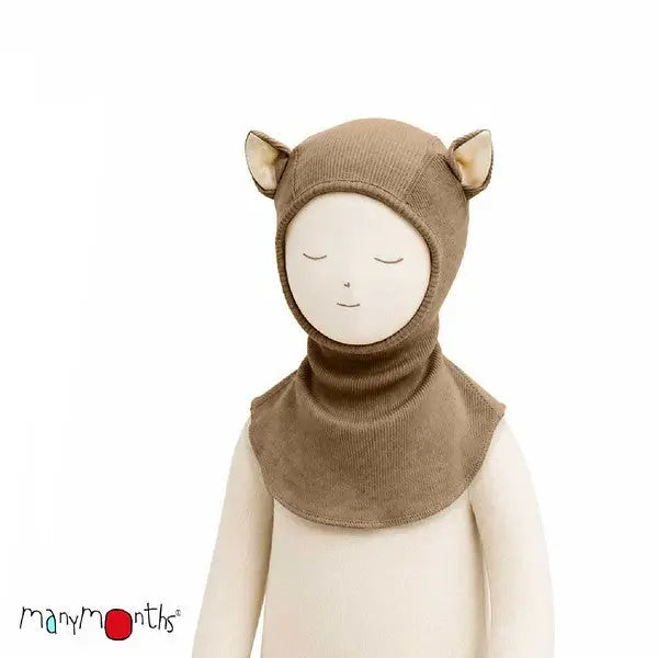 ManyMonths - Cagoule évolutive – laine mérinos - Renard