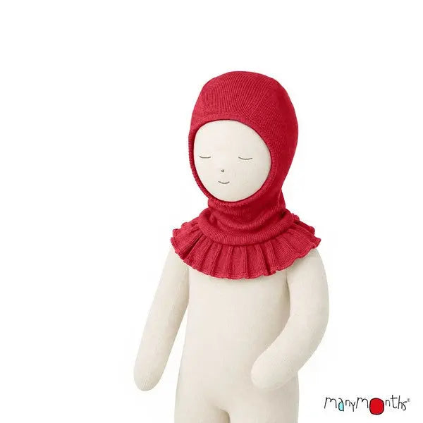ManyMonths - Cagoule évolutive – laine mérinos - Col Volant