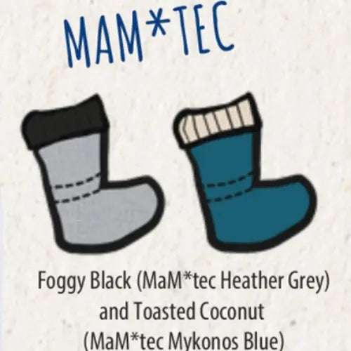 ManyMonths - Chaussons Booties réversibles évolutifs - laine mérinos ManyMonths