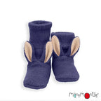 ManyMonths - Chaussons bébé - laine mérinos - Bunny Booties